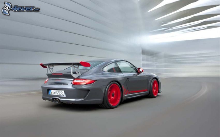 Porsche 911 GT3, tunel