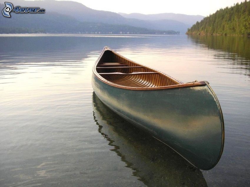 kanoe, rieka