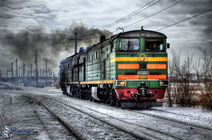 lokomotíva, HDR