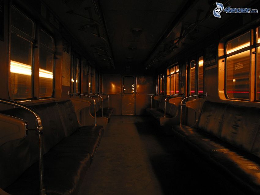 vagón, metro