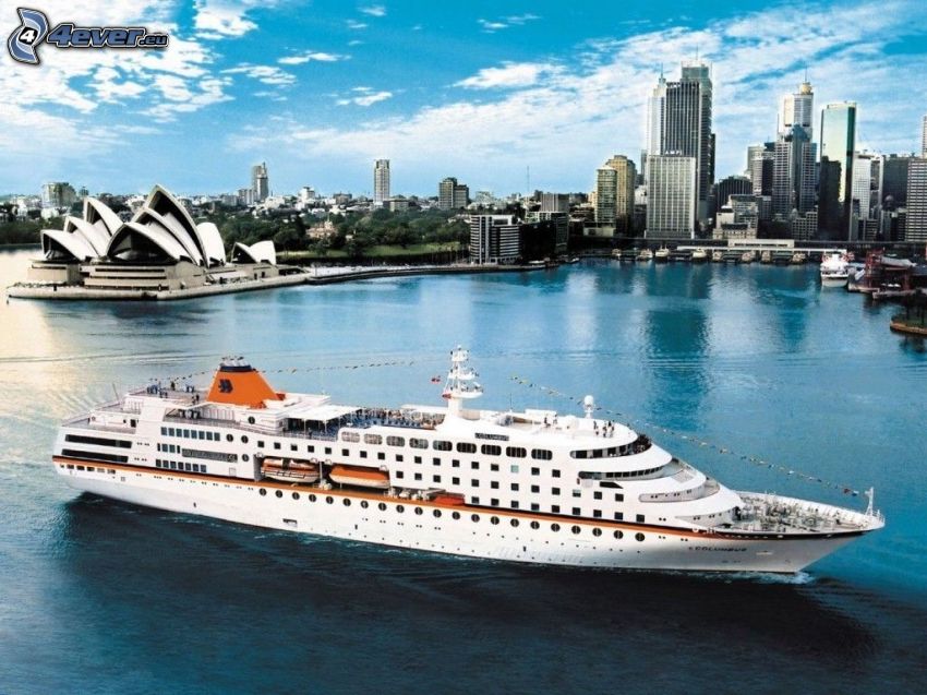 výletná loď, Sydney, Sydney Opera House