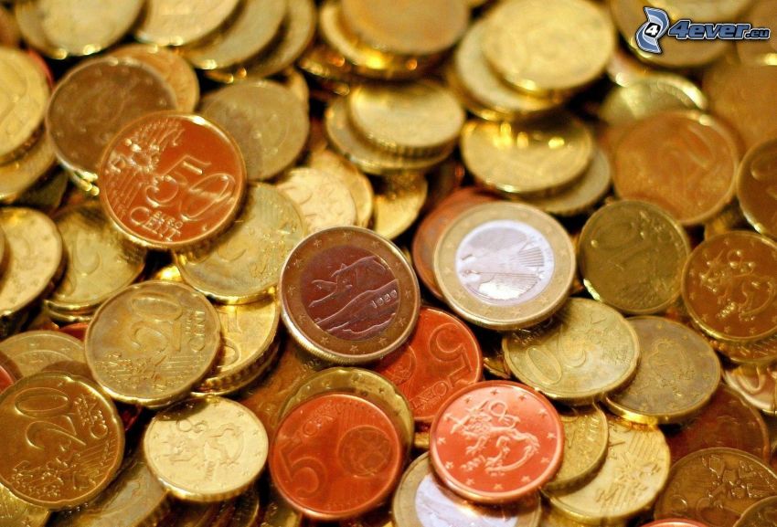 euro, mince