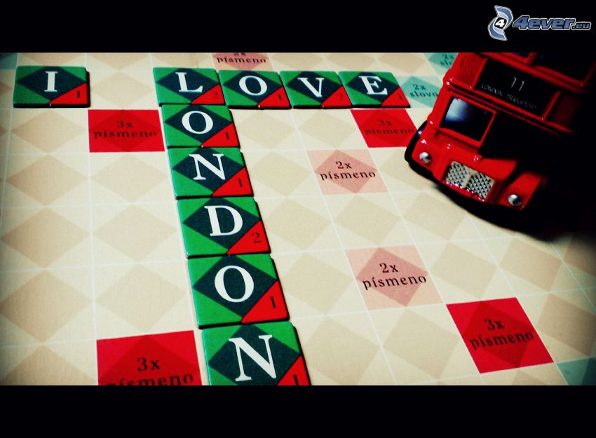 I love London, Scrabble