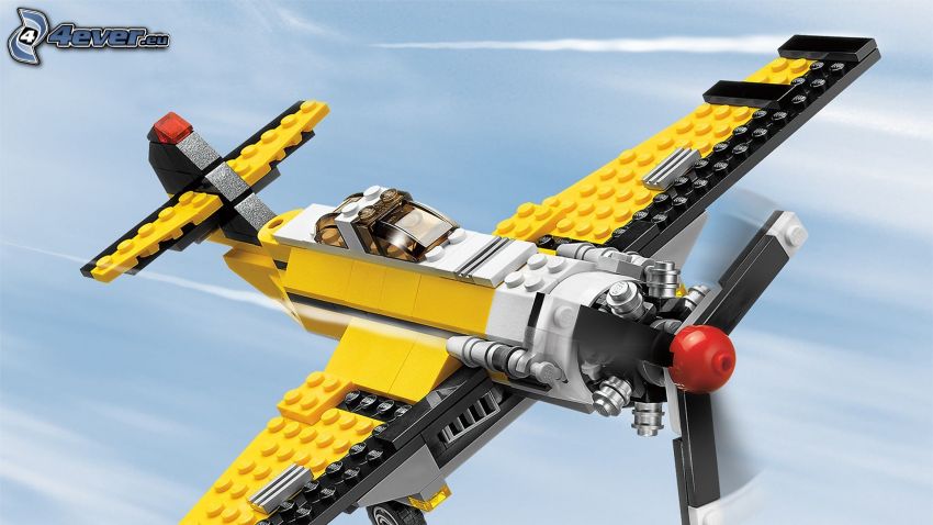 lietadlo, Lego