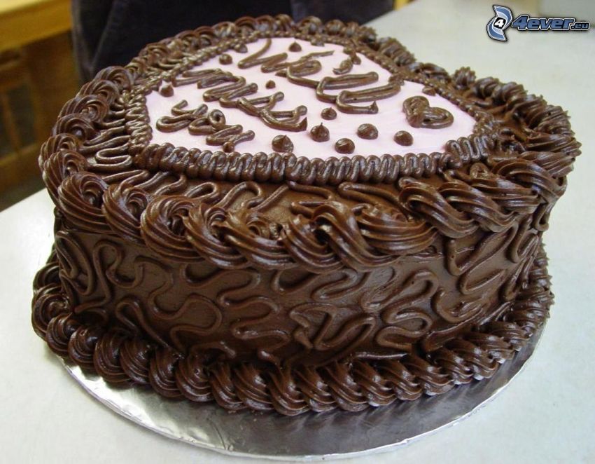 čokoládová torta