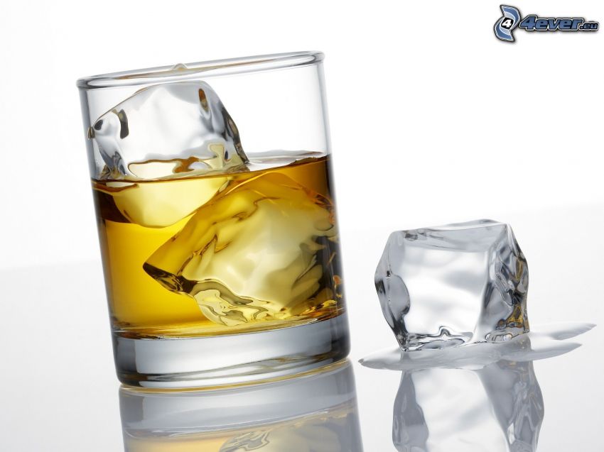 whisky s ľadom