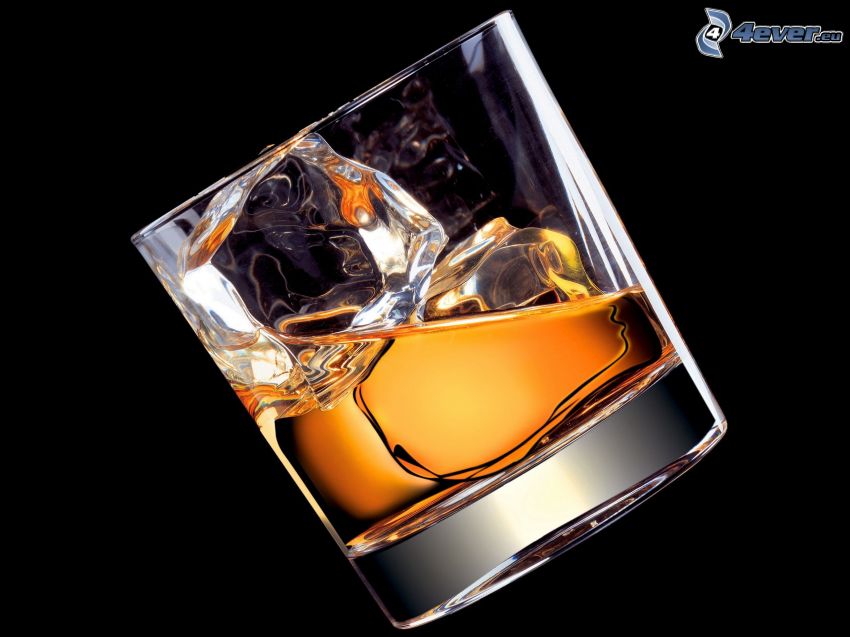 whisky s ľadom