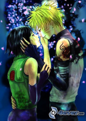 Naruto, Hinata, láska