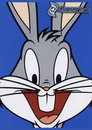 Bugs Bunny, úsmev