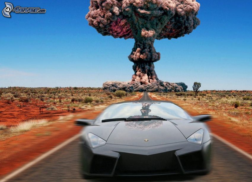 Lamborghini, výbuch