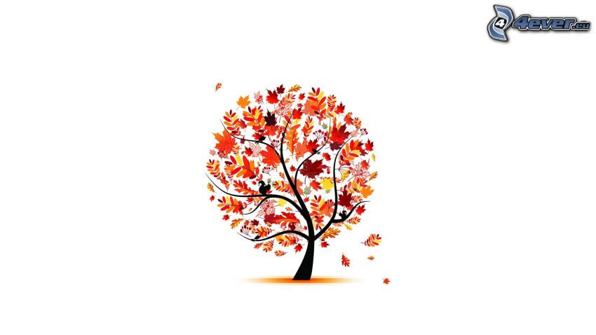 jesenný strom