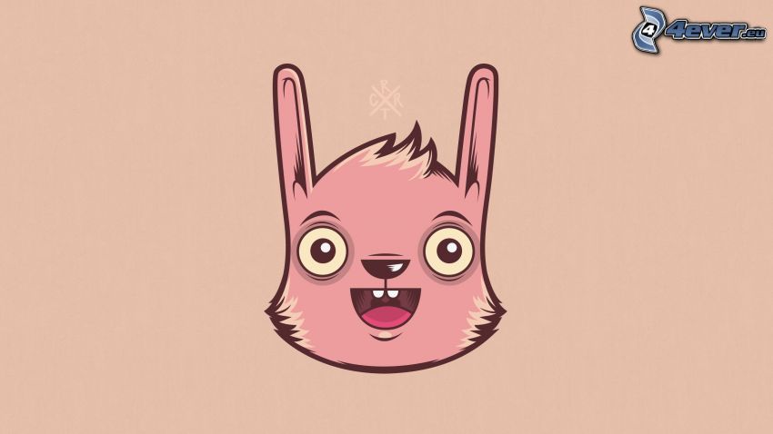 kreslený zajac