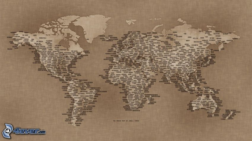 mapa sveta