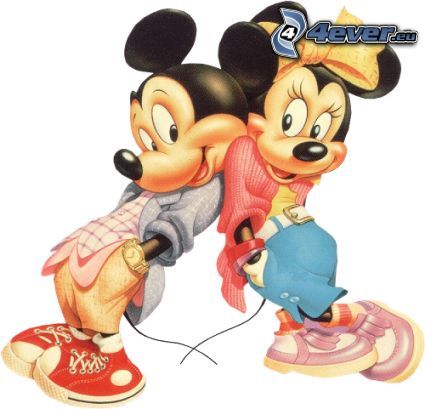 Mickey Mouse, myš, kreslené