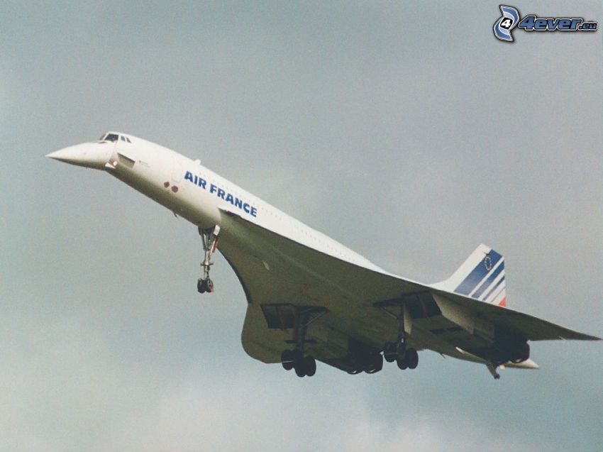 Concorde, Air France, lietadlo