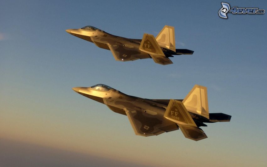 Letka F-22 Raptor, formácia