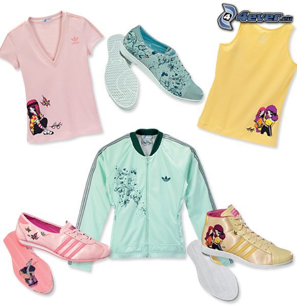Adidas, topánka, obuv, mikina, sveter, tričká