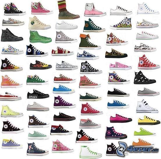 Converse, topánka, obuv, čínske topánky
