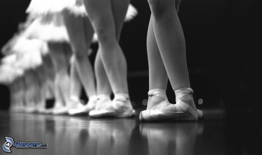baletky, nohy