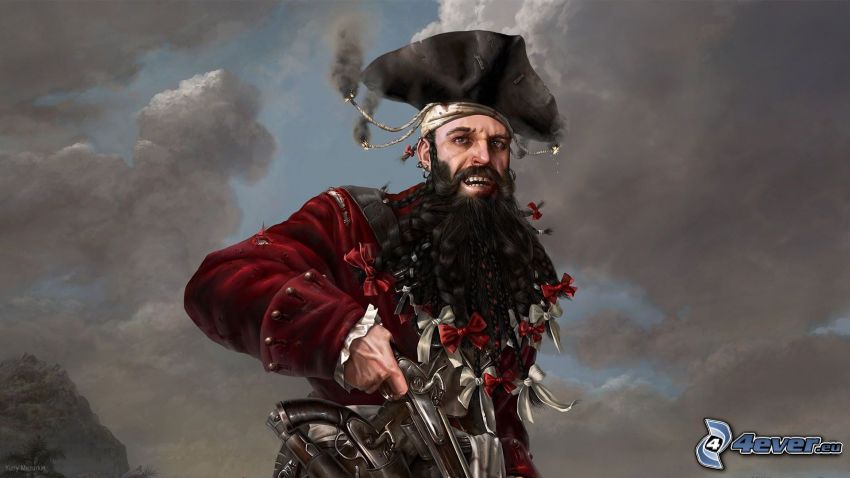 Edward Teach, pirát