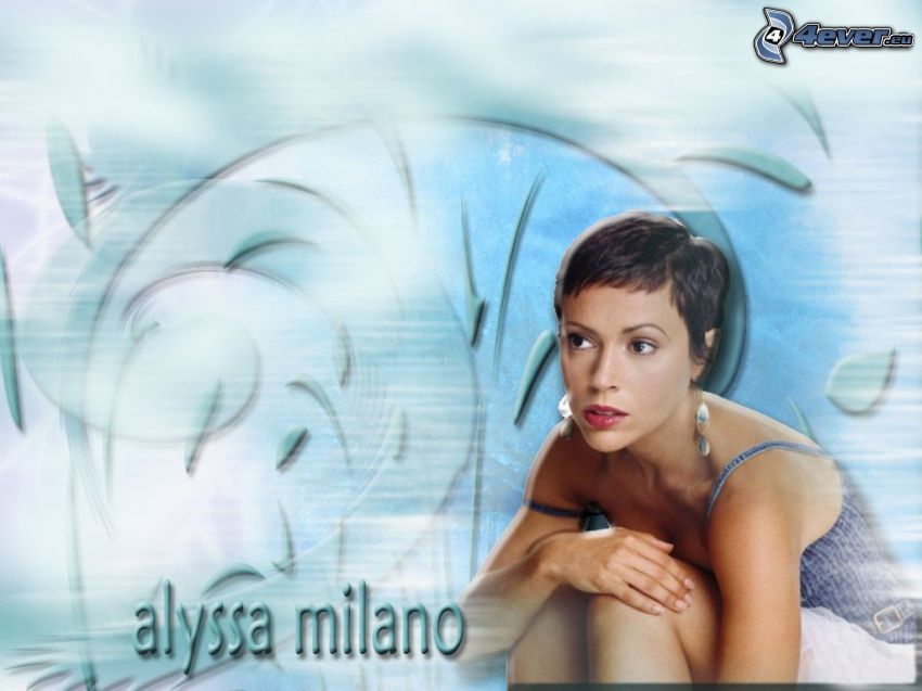 Alyssa Milano, herečka, Phoebe, čarodejnice, Charmed, hnedovlasá žena