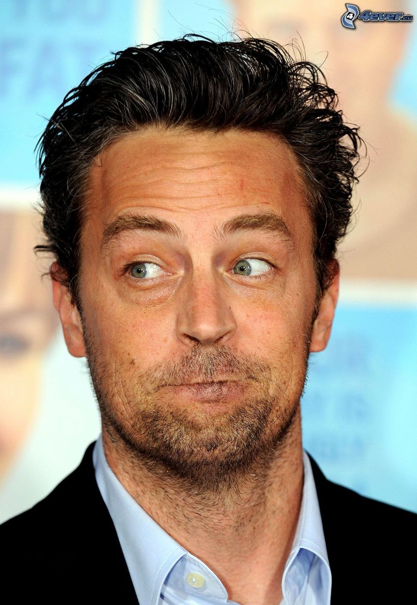 Matthew Perry, grimasy