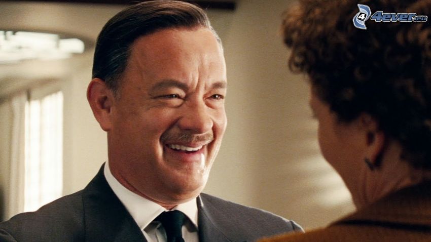 Tom Hanks, smiech