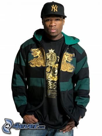 50 Cent, Curtis Jackson, spevák, černoch, muž, rapper