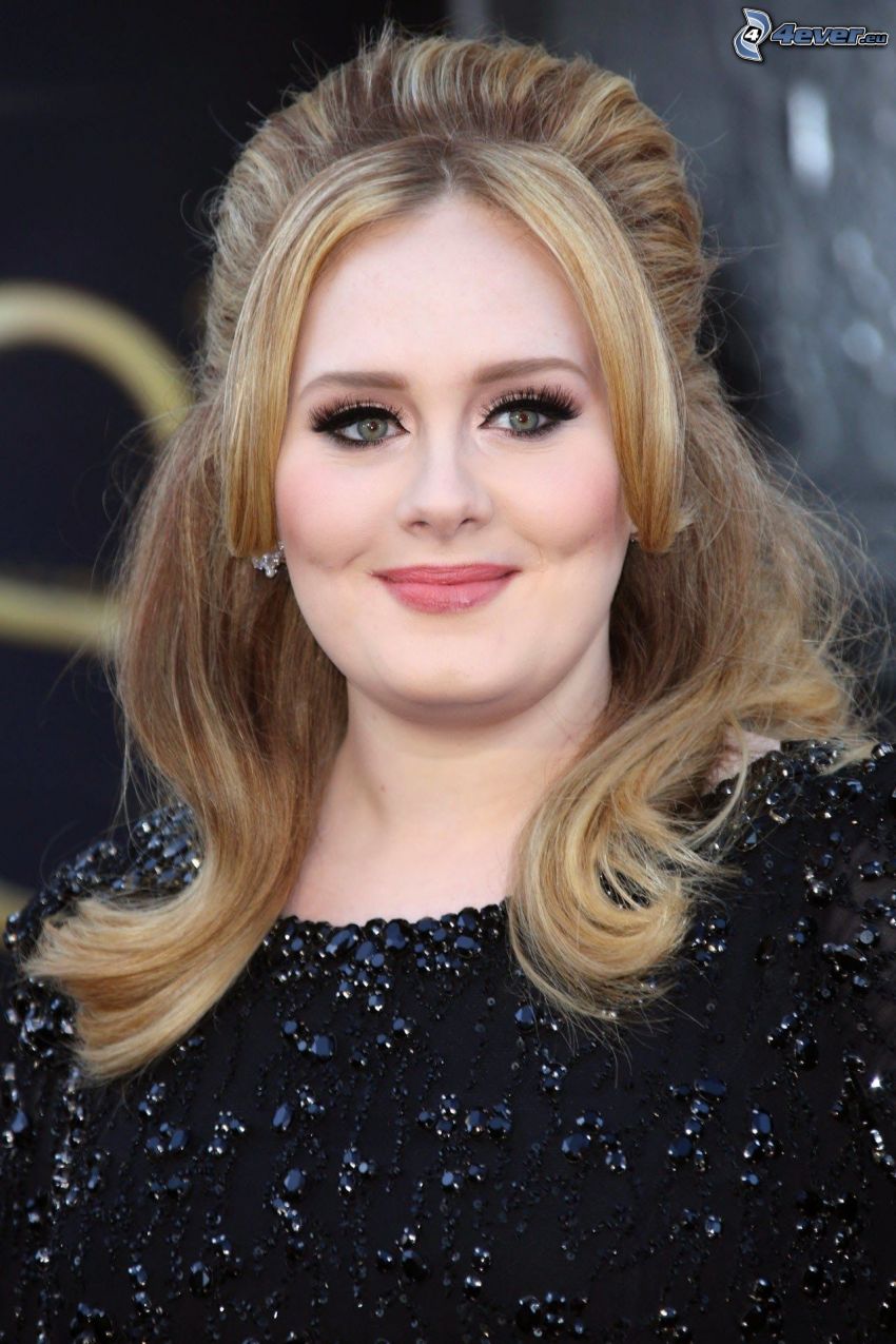 Adele, úsmev