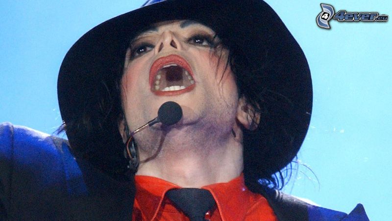 Michael Jackson, chlap, klobúk, spevák