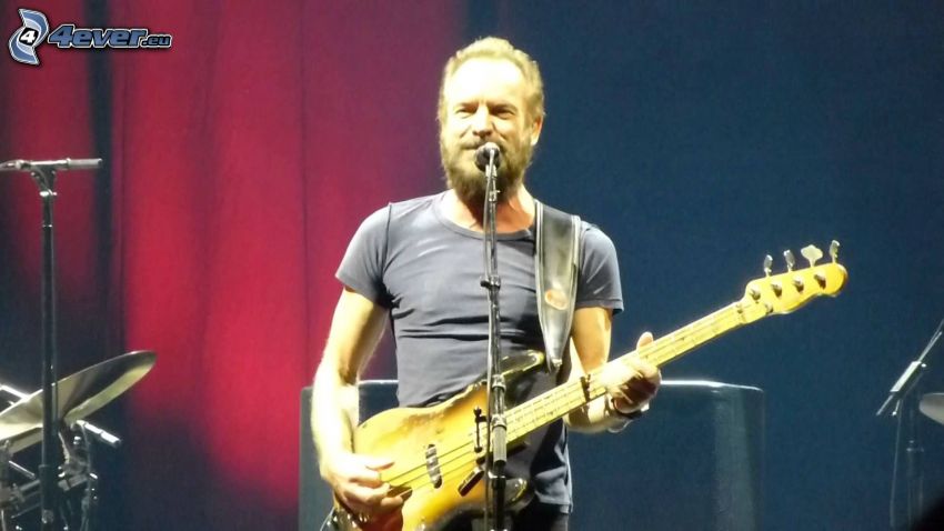 Sting, elektrická gitara
