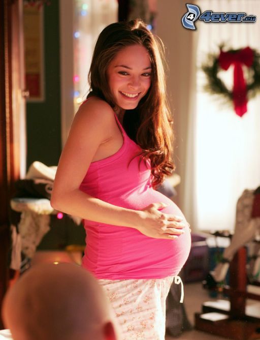 tehotná žena