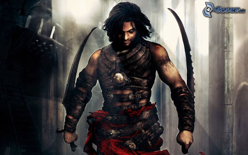 Prince of Persia: Warrior Within, bojovník, meče