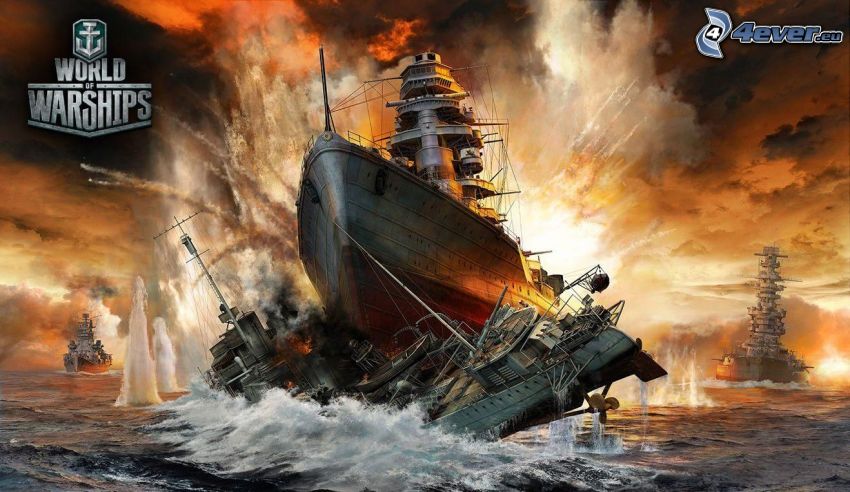 World of Warships, havária
