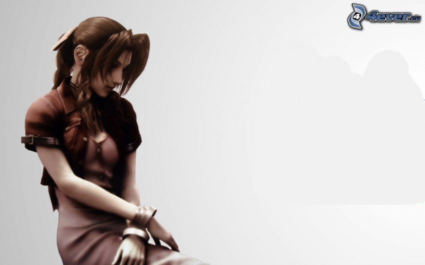Final Fantasy VII, fantasy dievča