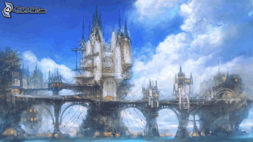 Final Fantasy XIV, fantasy hrad