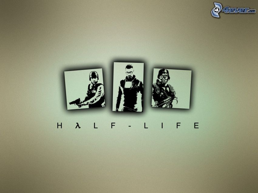 Half-life, obrazy