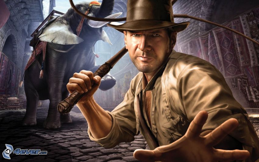 Indiana Jones, slon