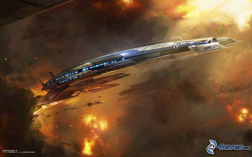 Mass Effect 3, vesmírna loď