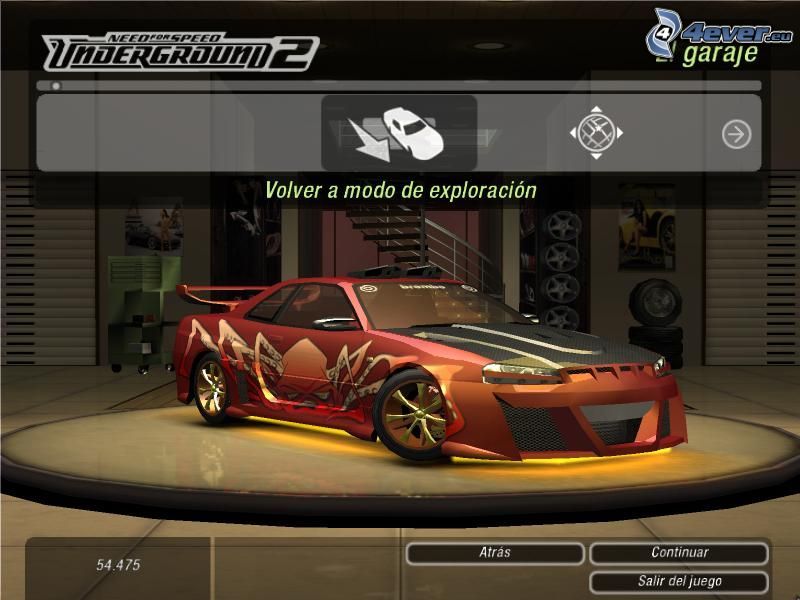 Need For Speed - Underground 2, Nissan, PC hra