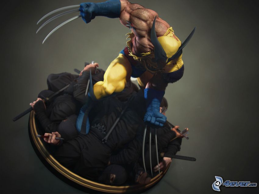 Wolverine, ninja