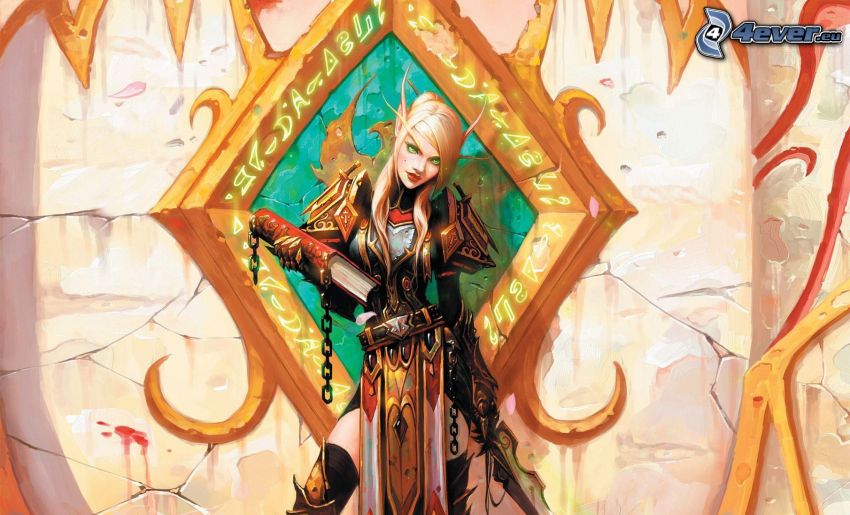World of Warcraft, fantasy žena