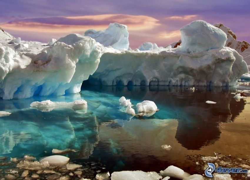 Arktída, ľadovce