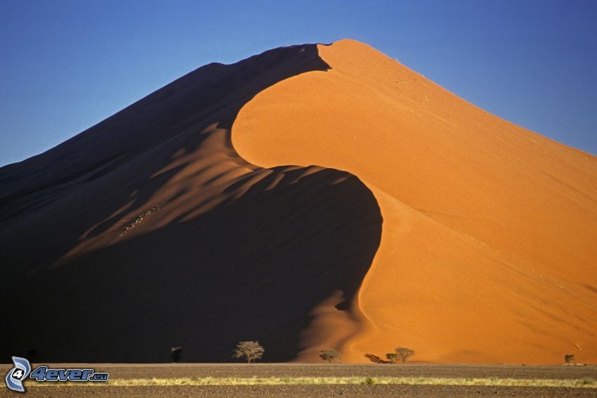 Sossusvlei, Namíbia, piesočná duna