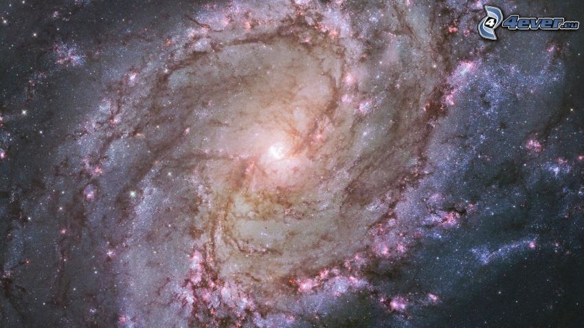 M83, špirálová galaxia