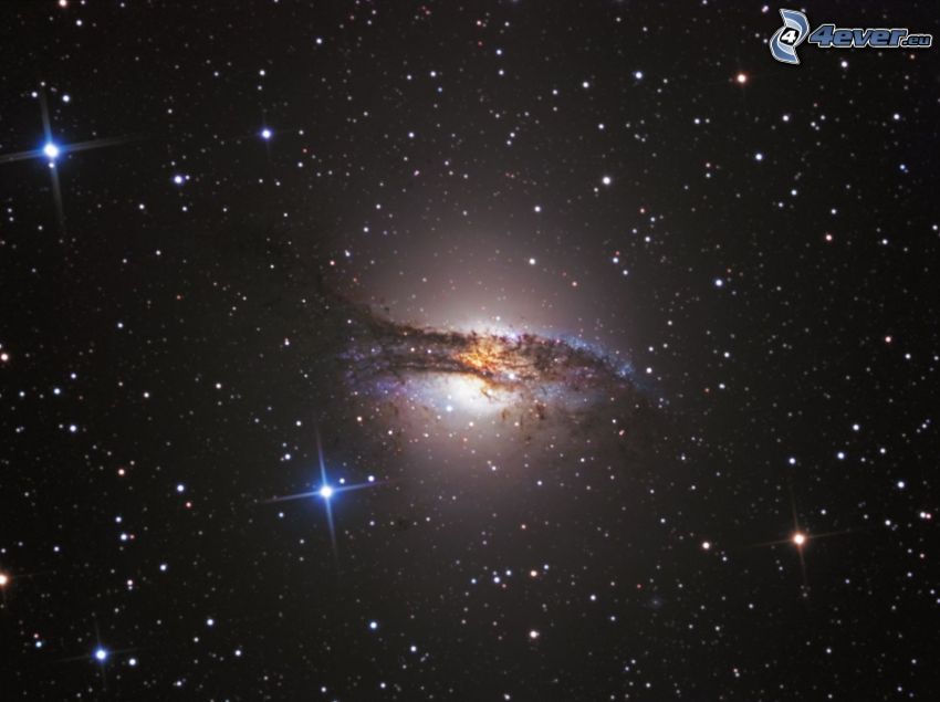 NGC 5128, galaxia, hviezdy