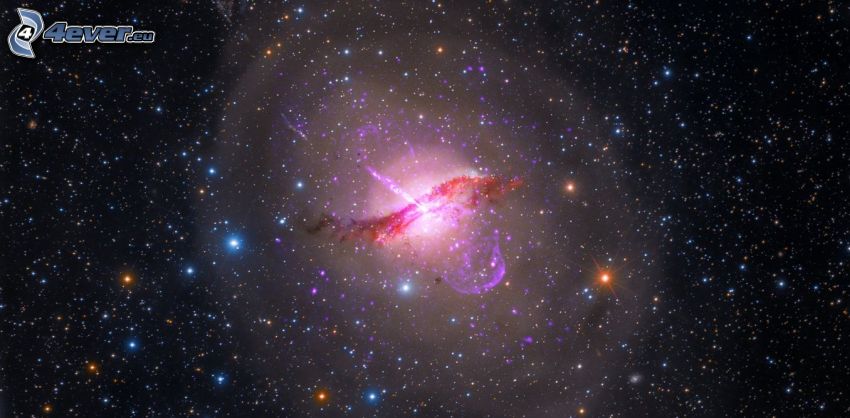 NGC 5128, galaxia, hviezdy