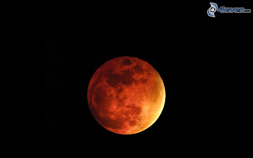 oranžový Mesiac