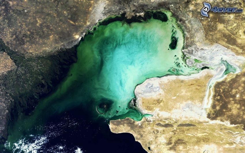 satelitný záber