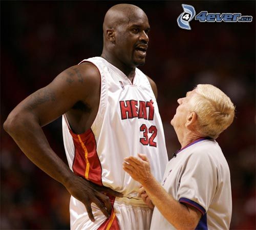 Shaquille O'Neal, basketbal, rozhodca